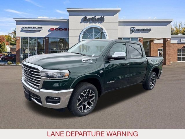 New 2026 Serrano-Green Metallic Exterior Paint RAM Laramie image 4