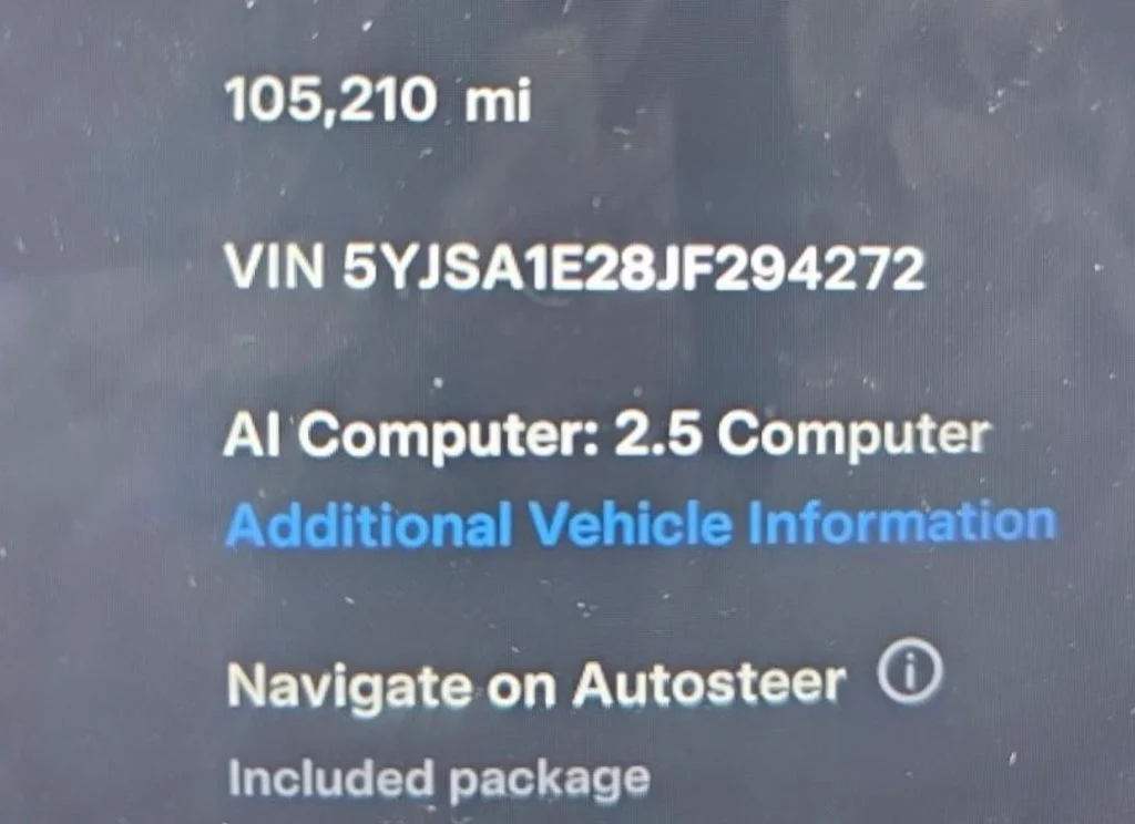Used 2018 White Tesla 75D image 12