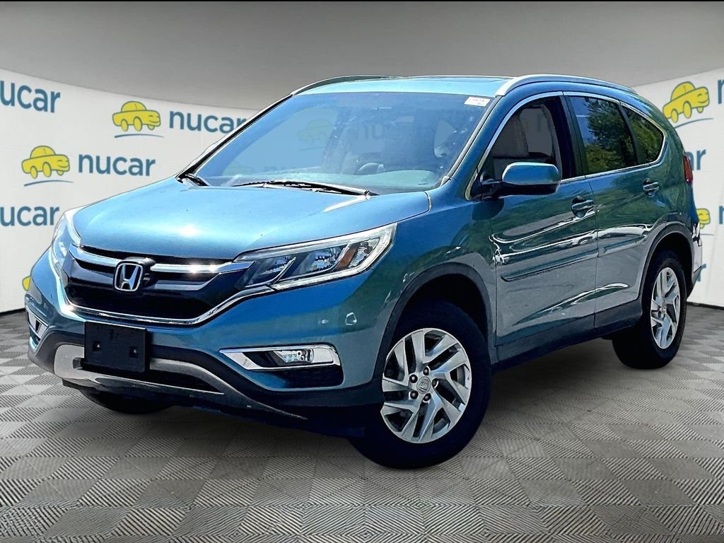 Used 2015 Blue Honda EX-L image 2
