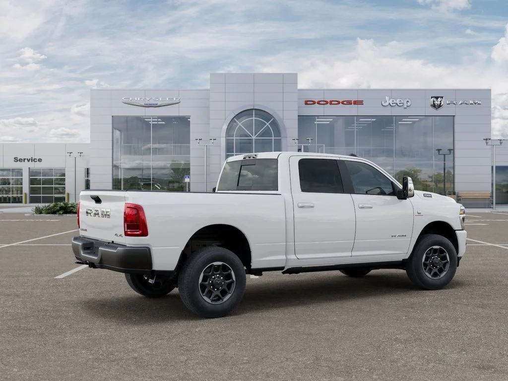 New 2026 Bright White Clear-Coat Exterior Paint RAM Laramie image 4