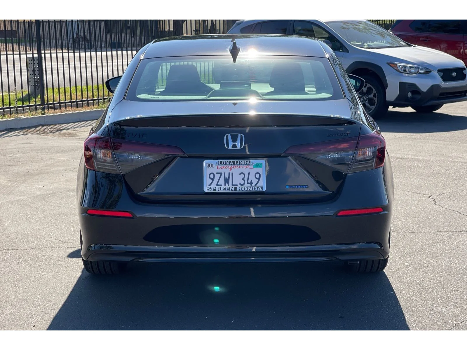 Certified Used 2026 Crystal Black Pearl Honda Sport image 4