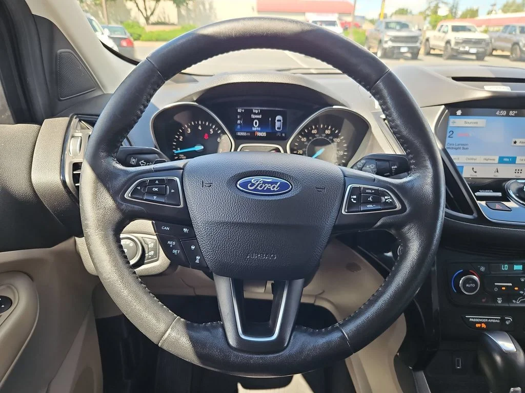 Used 2017 Lightning Blue Metallic Ford Titanium image 14