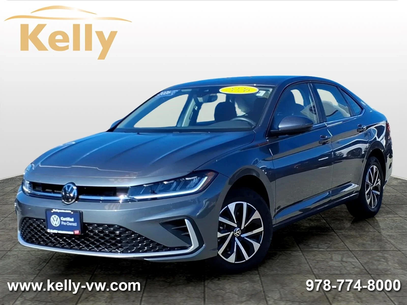 Certified Used 2026 Platinum Gray Metallic Volkswagen S image 1