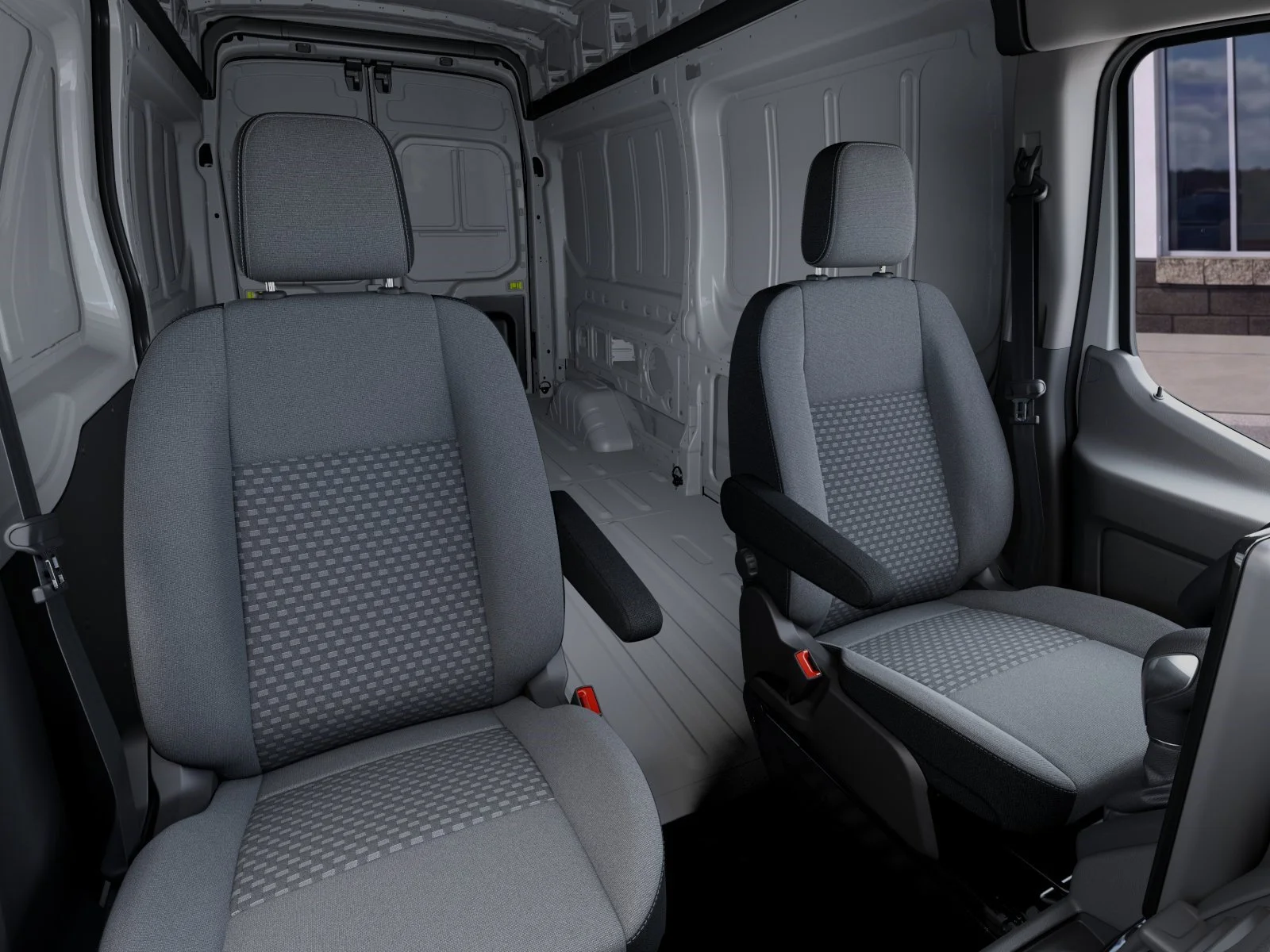 New 2027 Oxford White Ford Cargo Van image 10