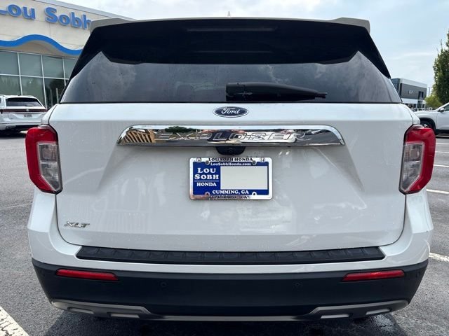 Used 2022 Star White Metallic Tri-Coat Ford XLT image 6