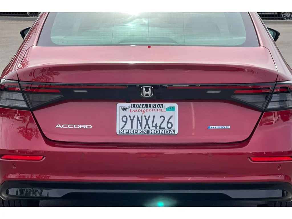 Certified Used 2026 Radiant Red Metallic Honda EX-L Hybrid image 102