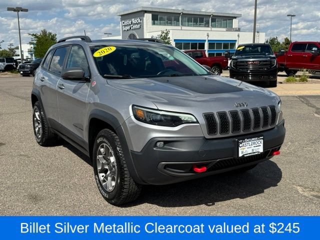 Used 2020 Silver Jeep Trailhawk 4x4 image 9