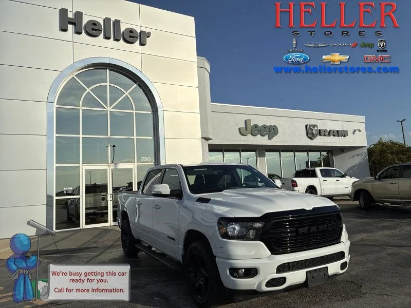Used 2020 Bright White Clearcoat Ram Big Horn/Lone Star image 1