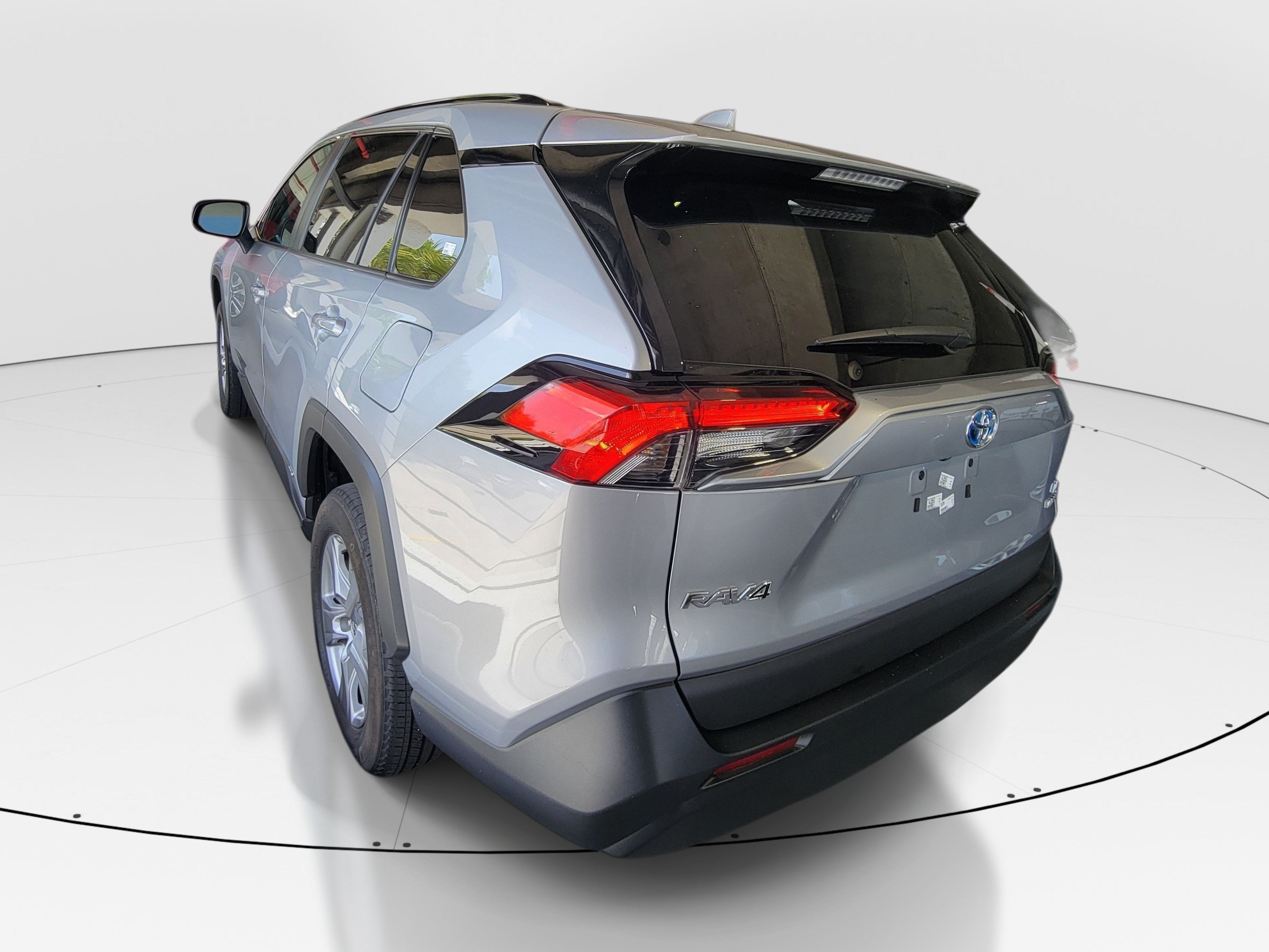 Used 2024 Silver Sky Metallic Toyota Hybrid LE image 4