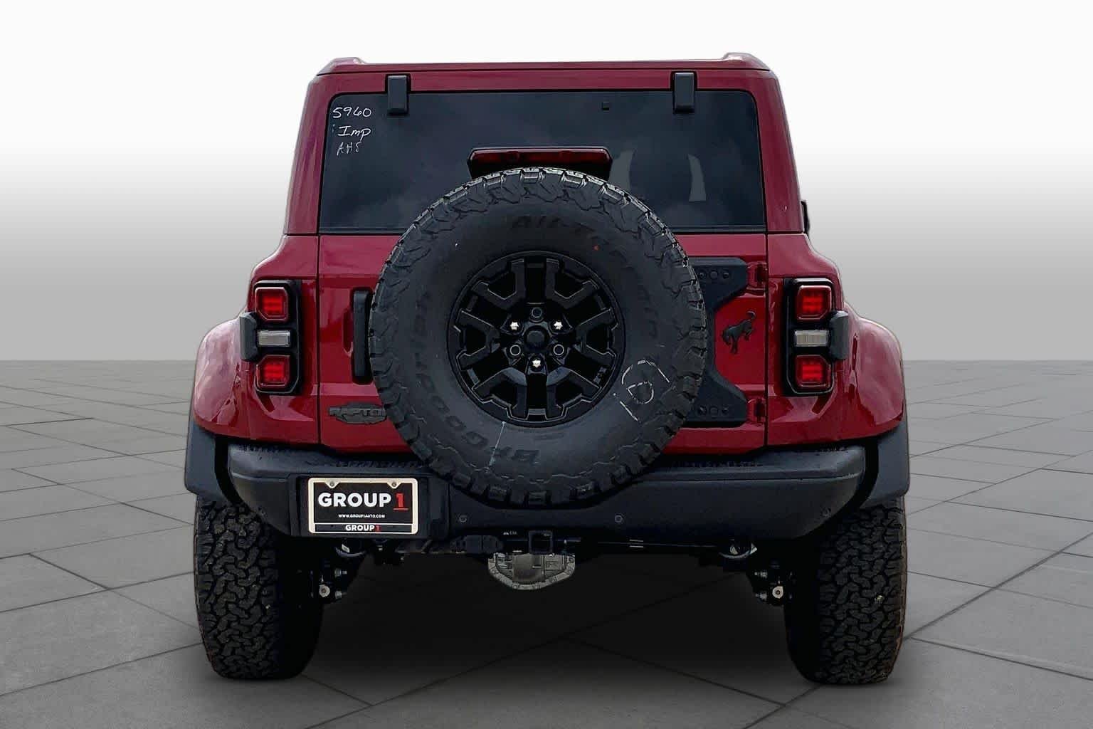 New 2026 Ruby Red Metallic Tinted Clearcoat Ford Raptor® image 4