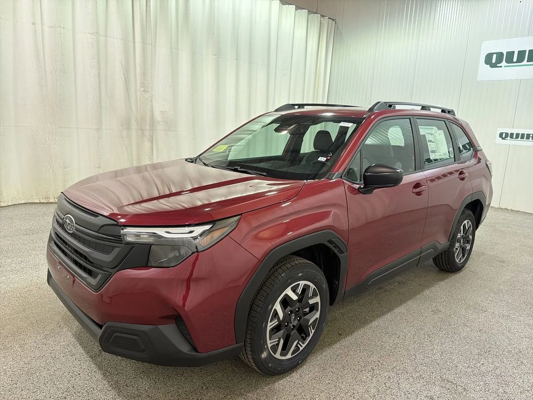 New 2026 Crimson Red Pearl Subaru BASE image 4