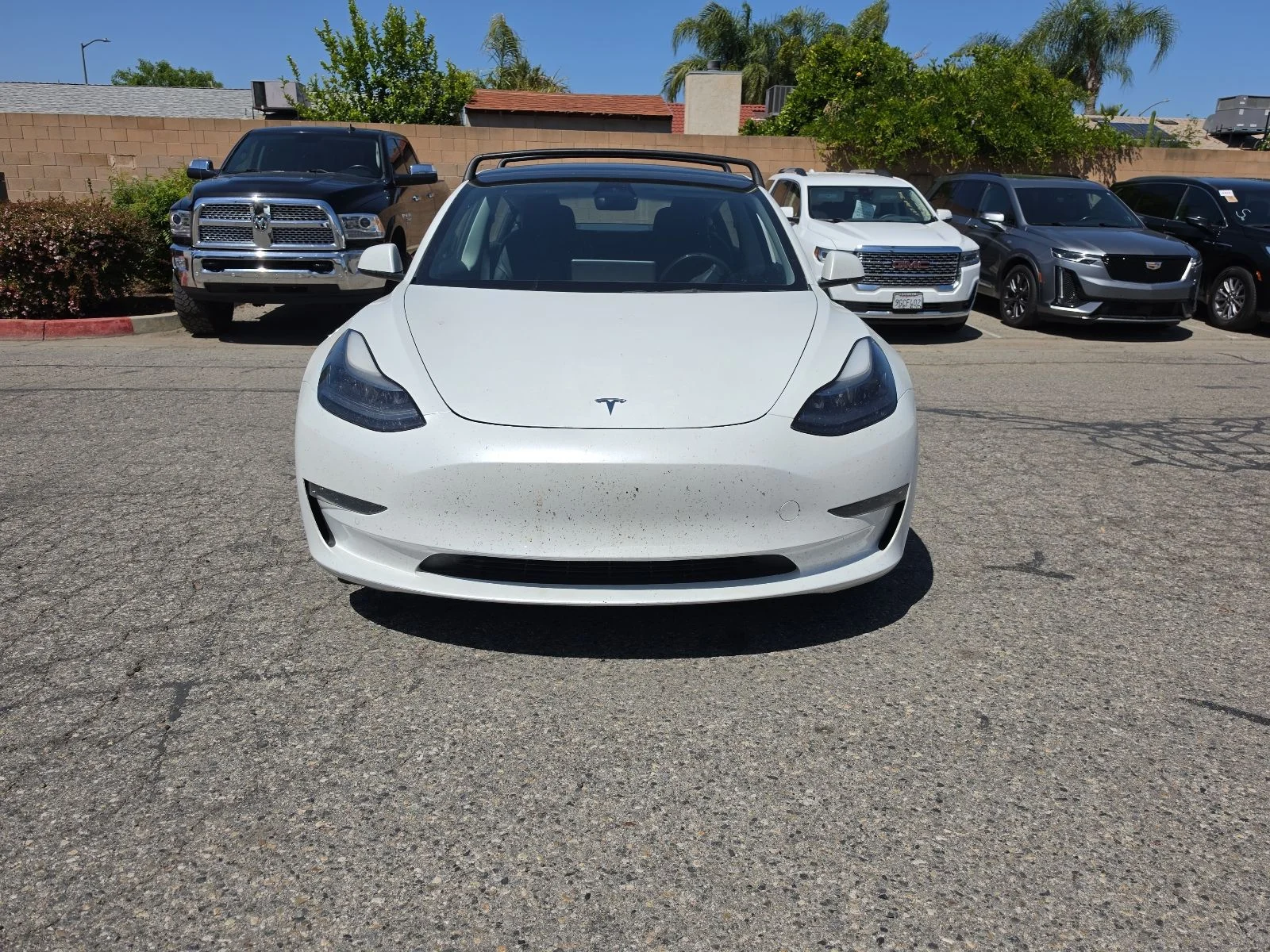 Used 2022 Tesla Model 3 Long Range with VIN 5YJ3E1EB7NF165146 for sale in Madera, CA