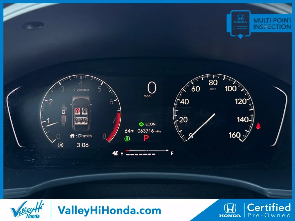 Certified Used 2025 Platinum White Pearl Honda 4D SPORT image 20