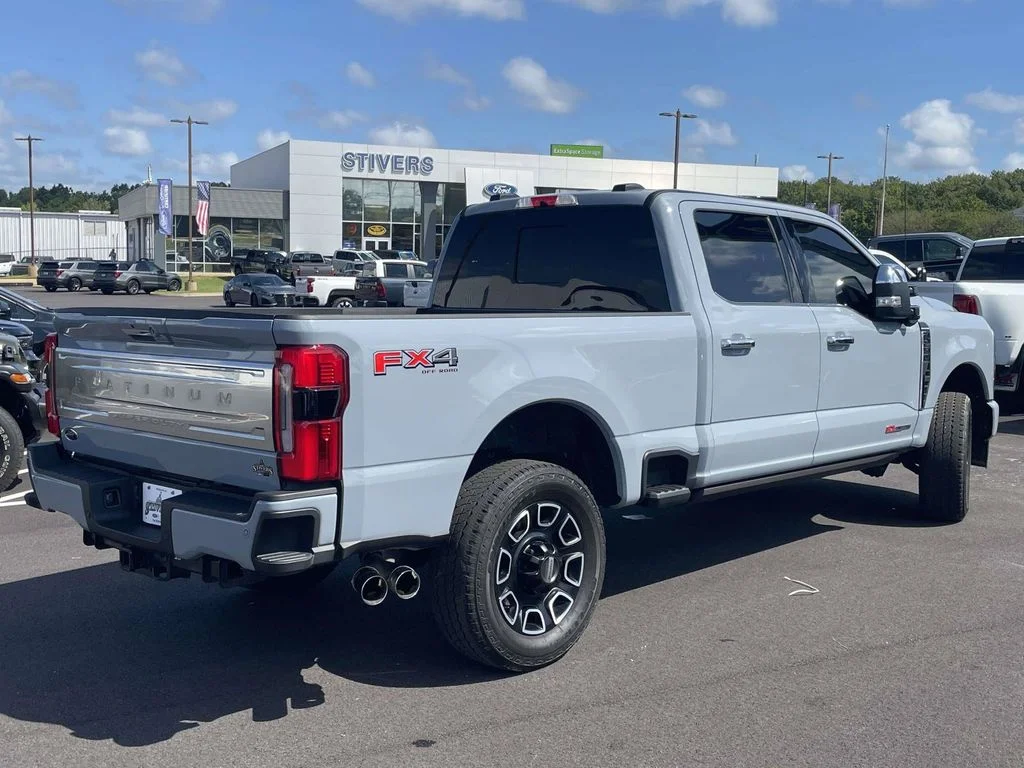 Certified Used 2024 Gray Ford Platinum image 3