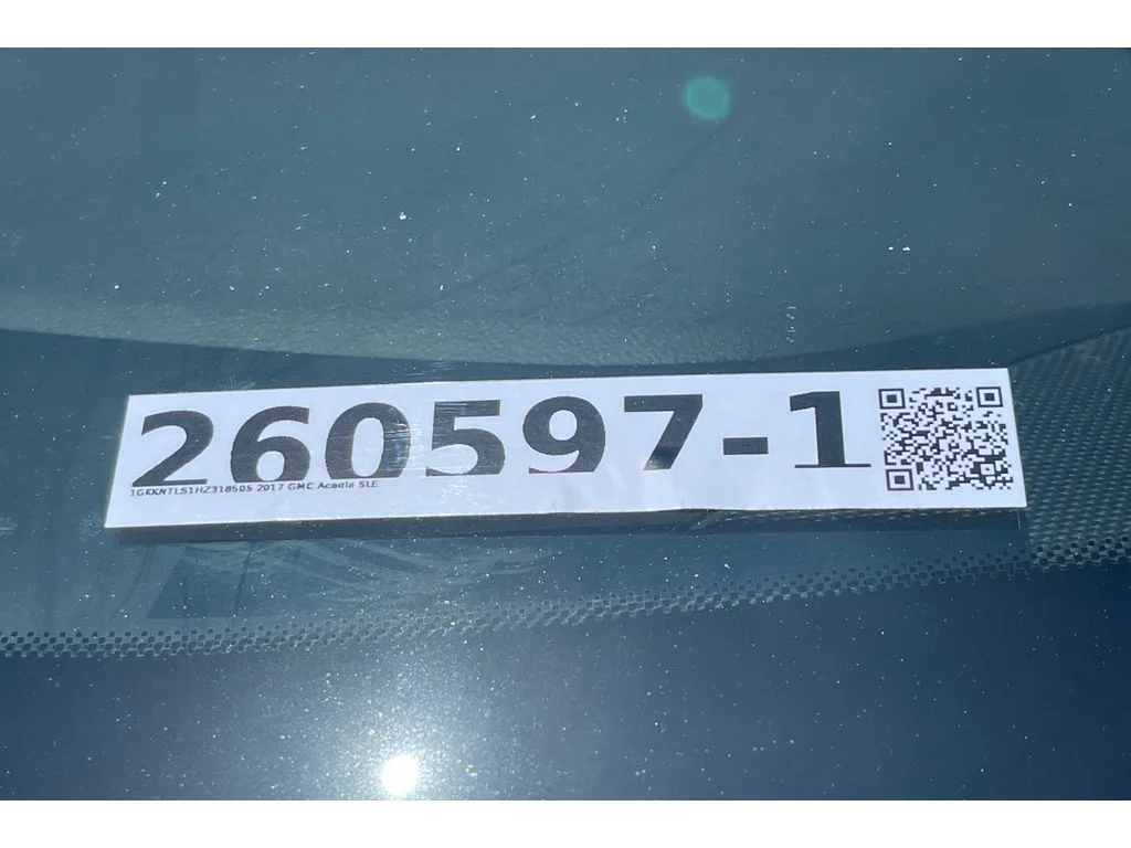 Used 2017 Iridium Metallic GMC SLE image 53