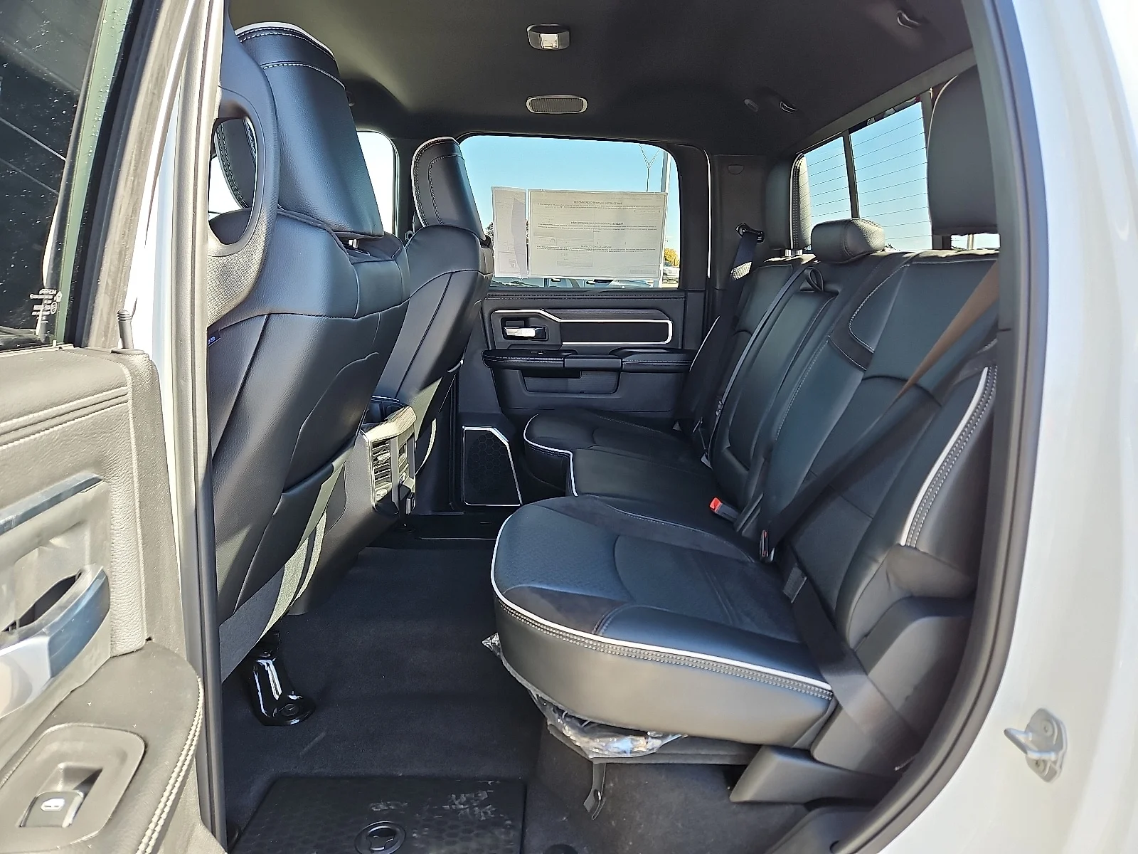 New 2026 Bright White Ram LARAMIE CREW CAB 4X4 6
