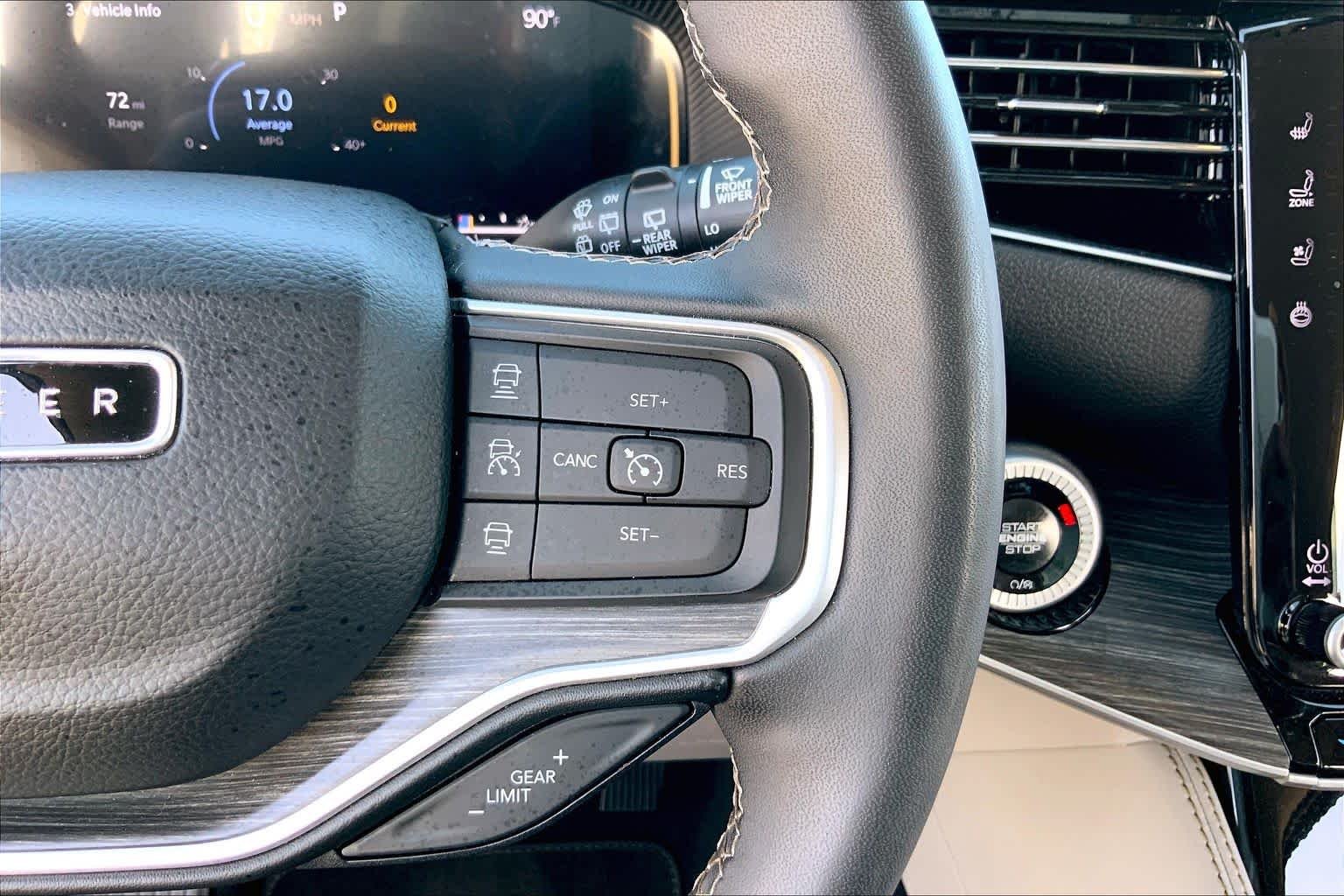 Used 2024 Diamond Black Crystal Pearlcoat Jeep Series II image 24