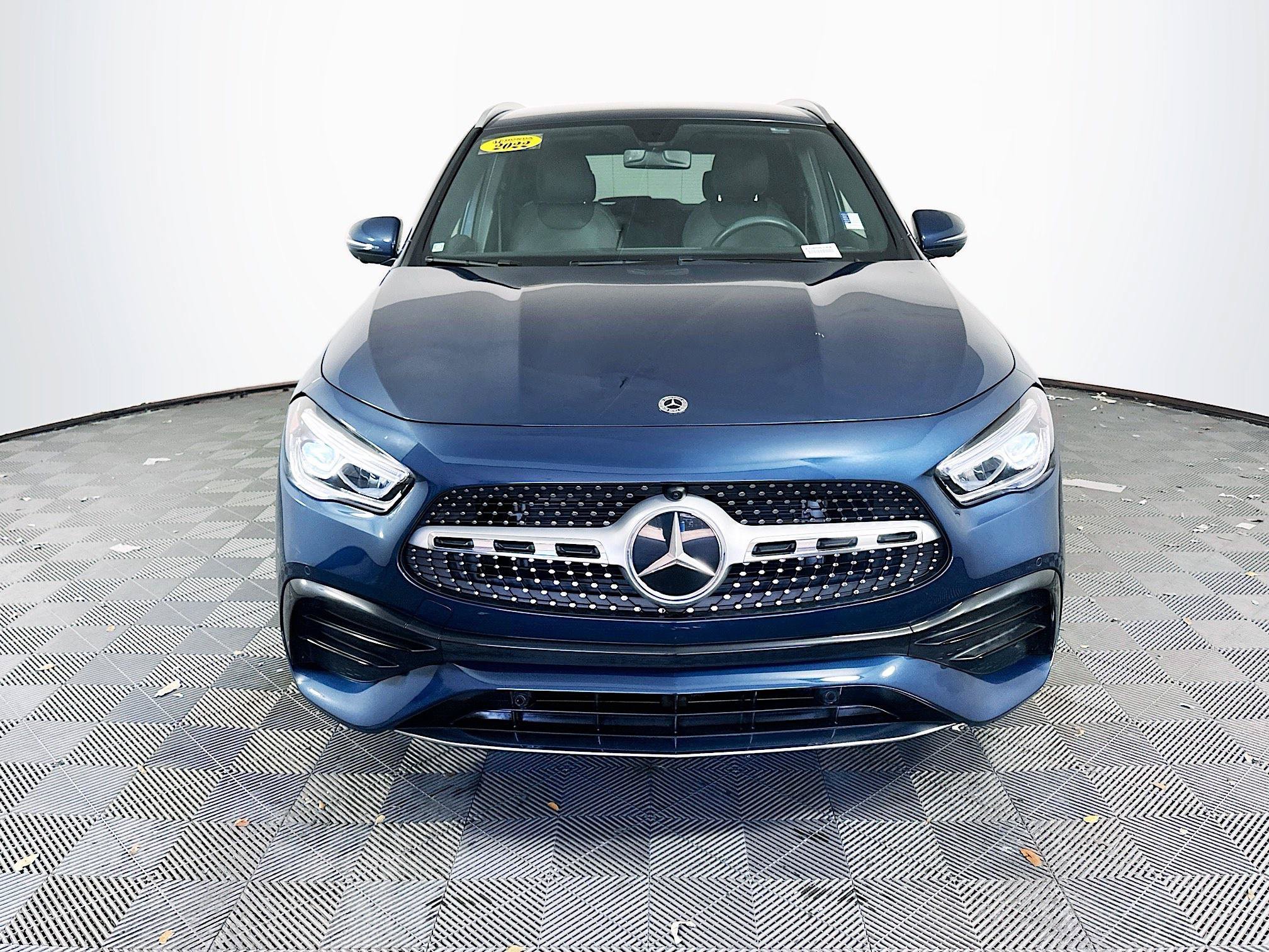 Used 2022 Denim Blue Metallic Mercedes-Benz GLA 250 image 2