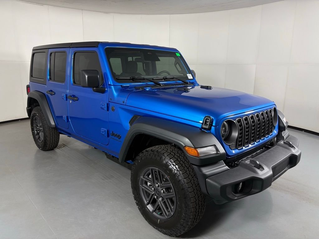 New 2026 Hydro Blue Pearl-Coat Exterior Paint Jeep Sport S image 2