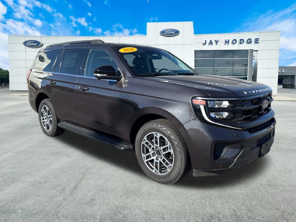 New 2026 Dark Matter Gray Metallic Ford Active image 1