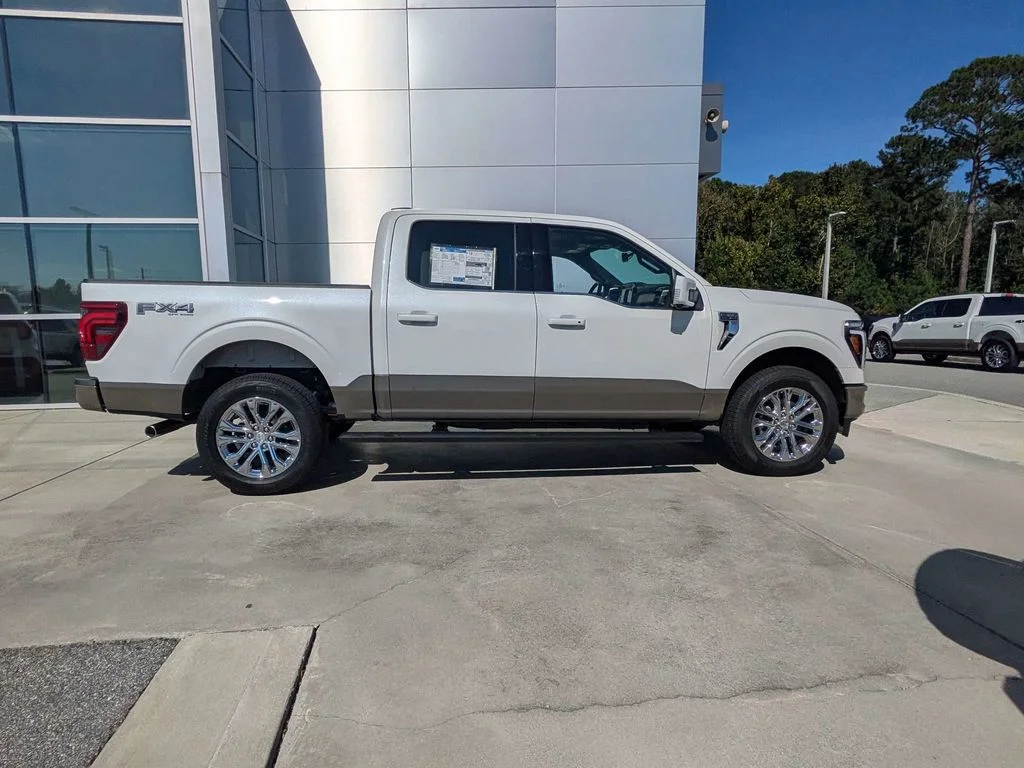New 2026 Star White Metallic Tri-Coat Ford King Ranch image 3