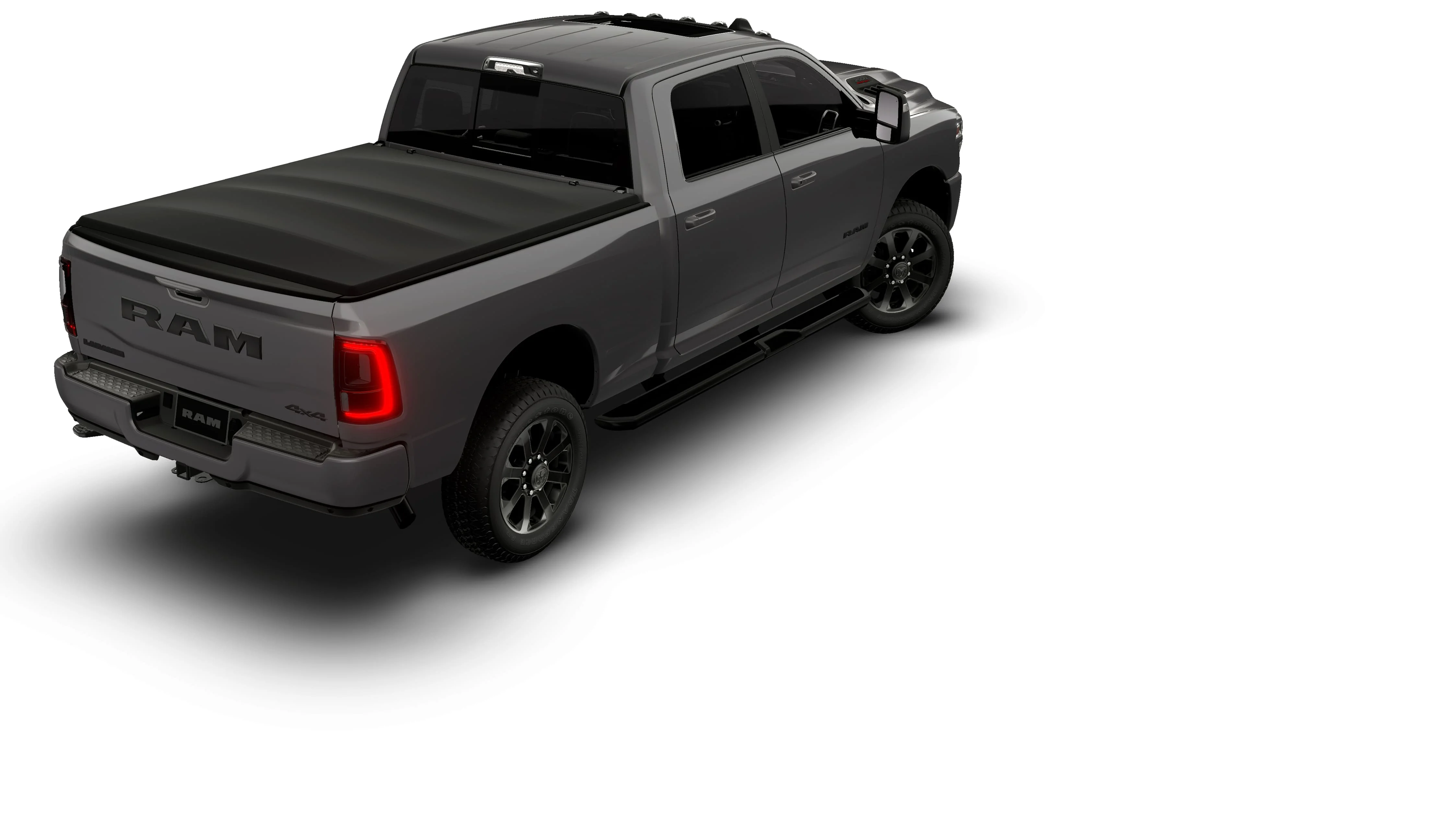 New 2026 Granite Crystal Metallic Clear-Coat Exterior Paint RAM LARAMIE image 2