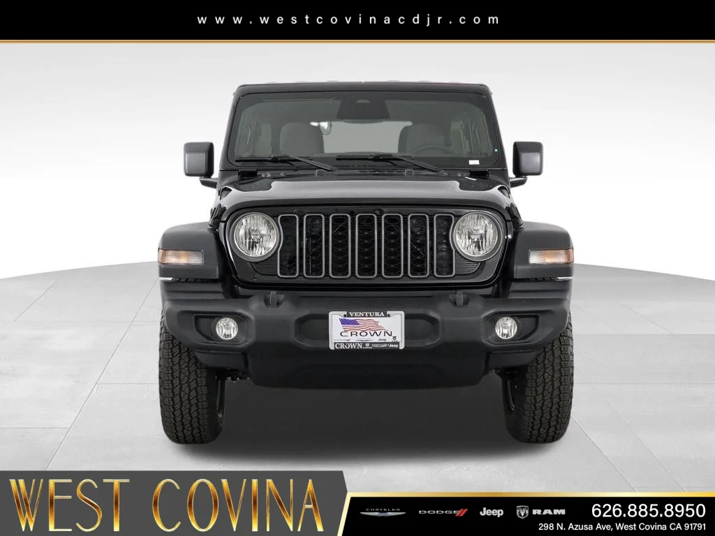 New 2025 Black Clear-Coat Exterior Paint Jeep Sport S image 2