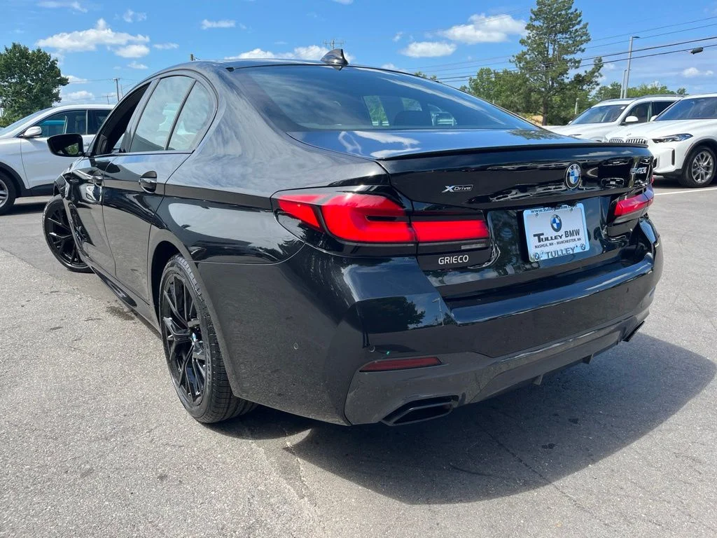 Certified Used 2023 Black Sapphire Metallic BMW 540i xDrive image 5