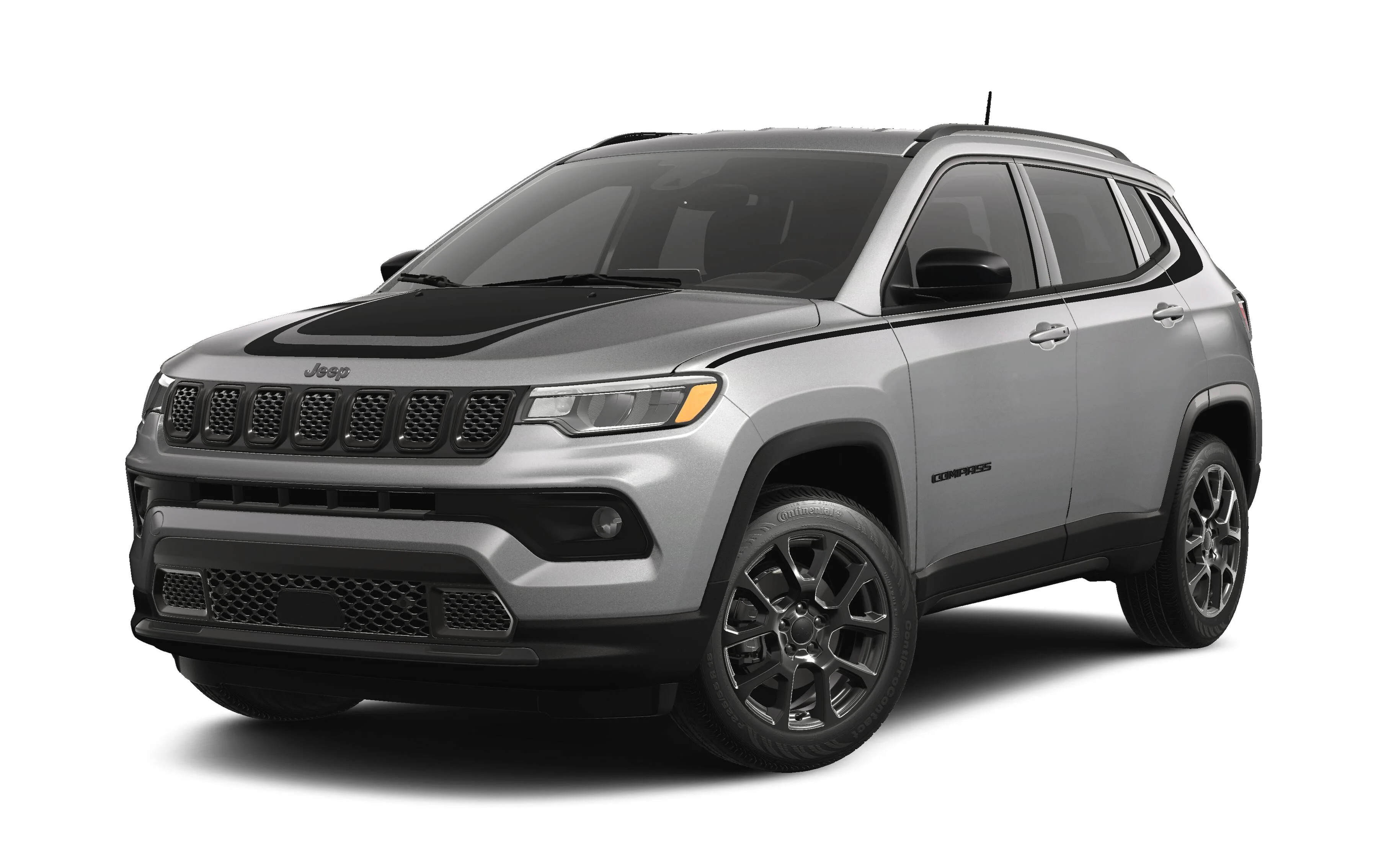 New 2026 Silver Zynith Metallic Clear-Coat Exterior Paint Jeep Latitude Altitude image 13