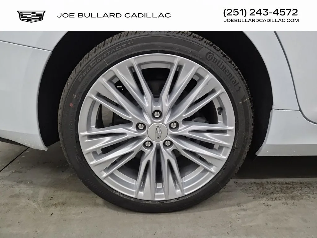 New 2026 Vibrant White Cadillac Premium Luxury image 8