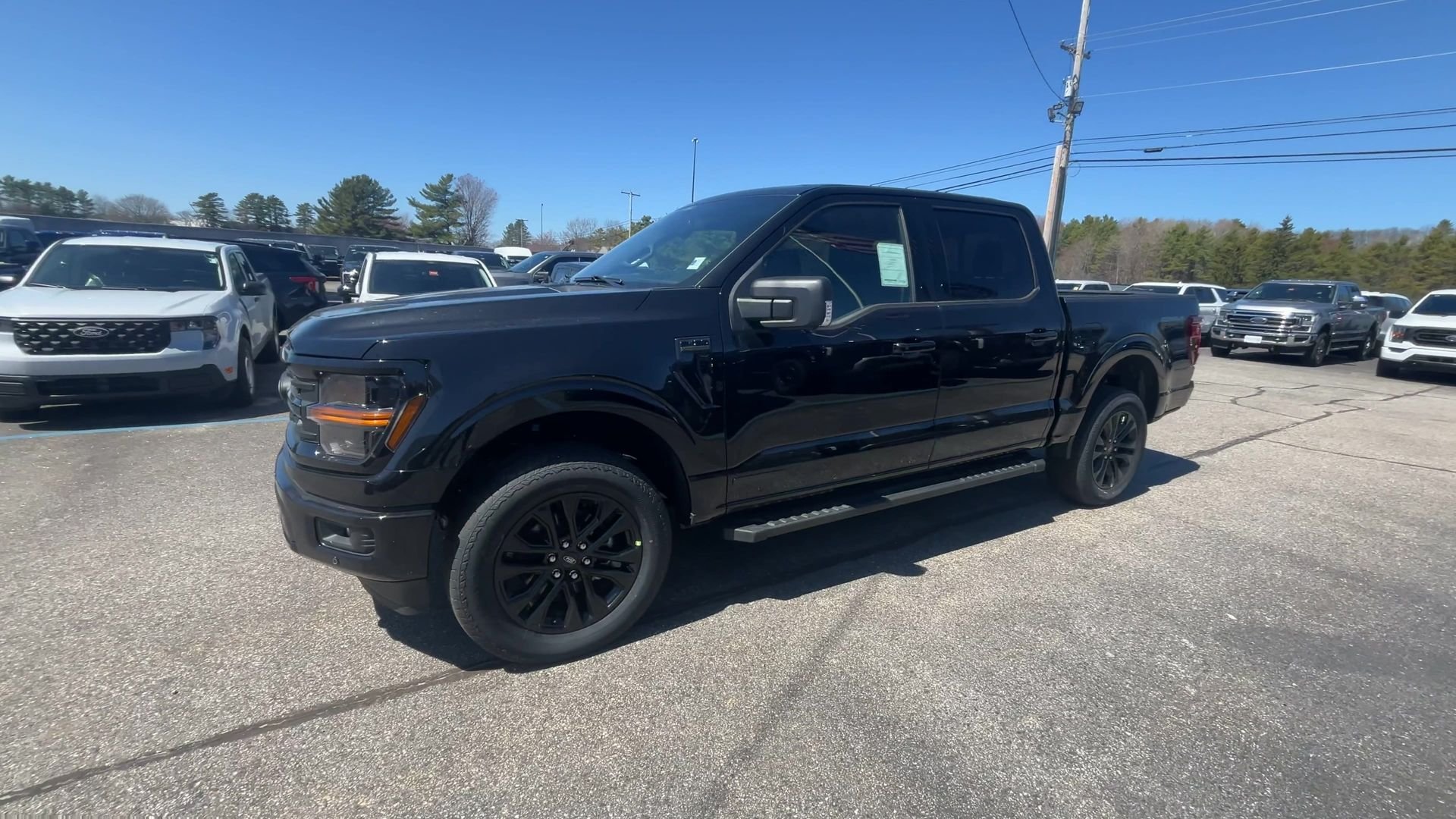 New 2026 Agate Black Metallic Ford XLT image 15