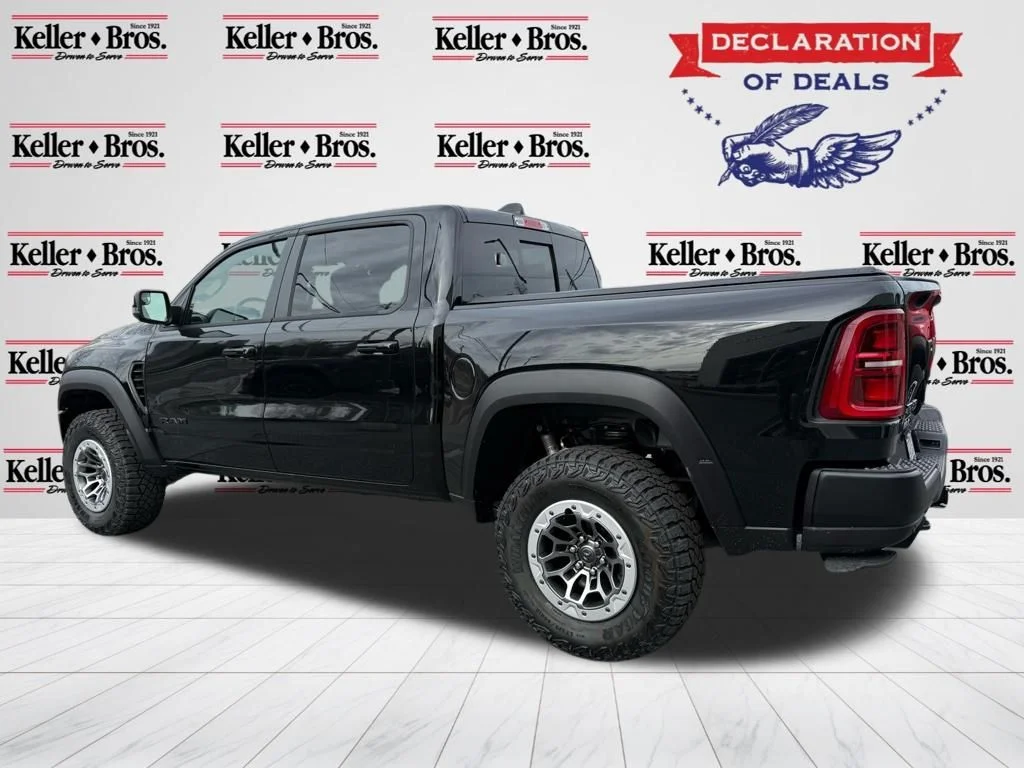 New 2026 Diamond Black Crystal Pearl-Coat Exterior Paint RAM RHO image 5