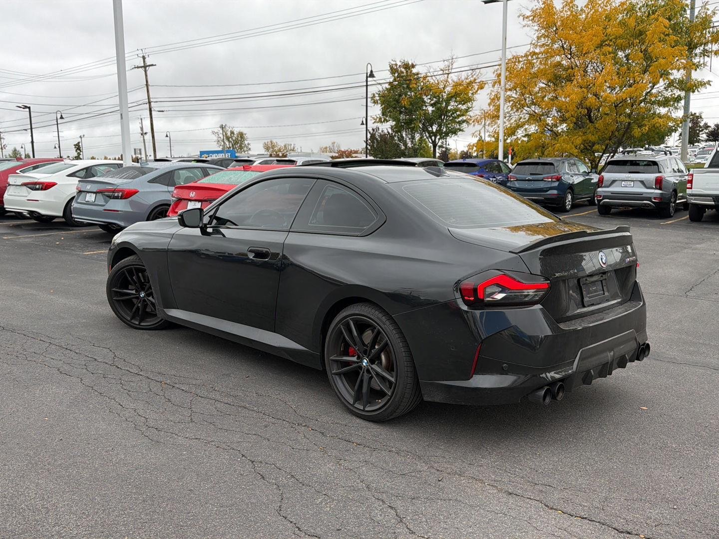 Used 2024 Black Sapphire Metallic BMW M240i xDrive image 5