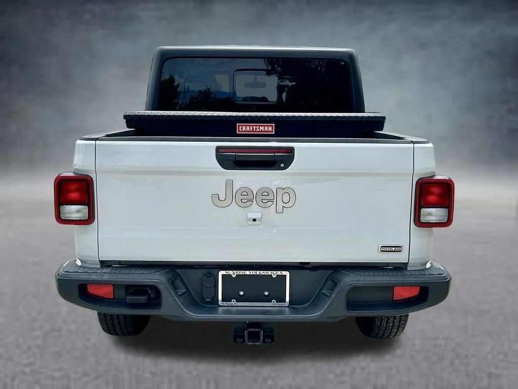 Used 2022 Bright White Clearcoat Jeep Overland image 6