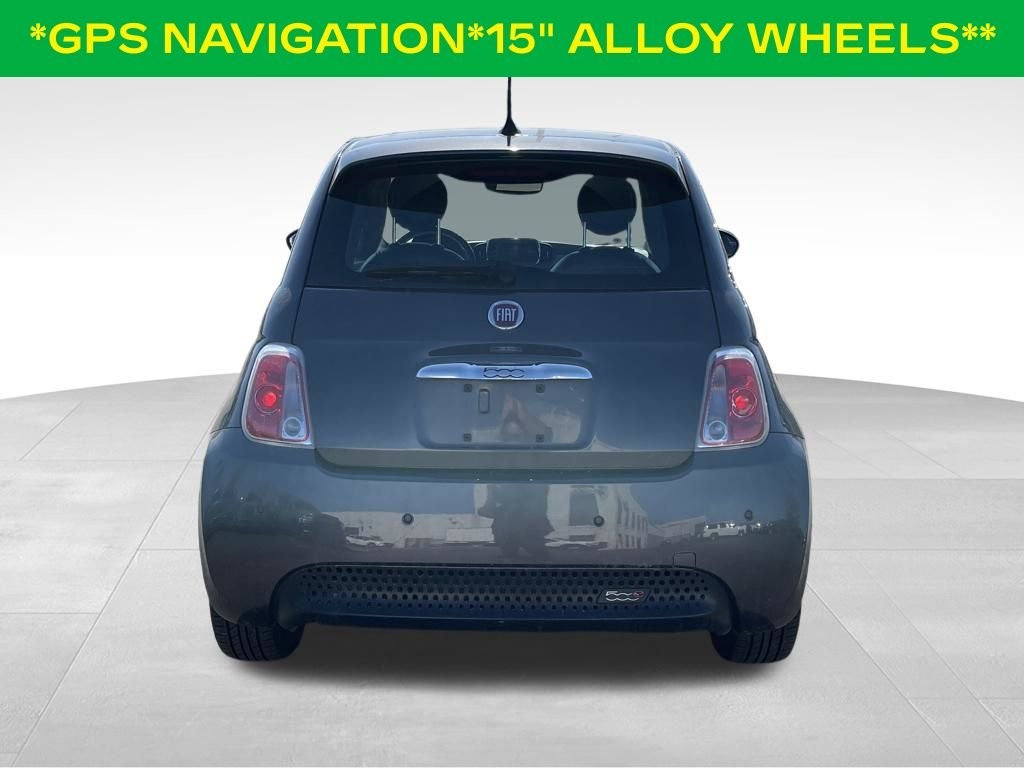 Used 2017 FIAT 500e Battery Electric with VIN 3C3CFFGE0HT600701 for sale in Norton, OH