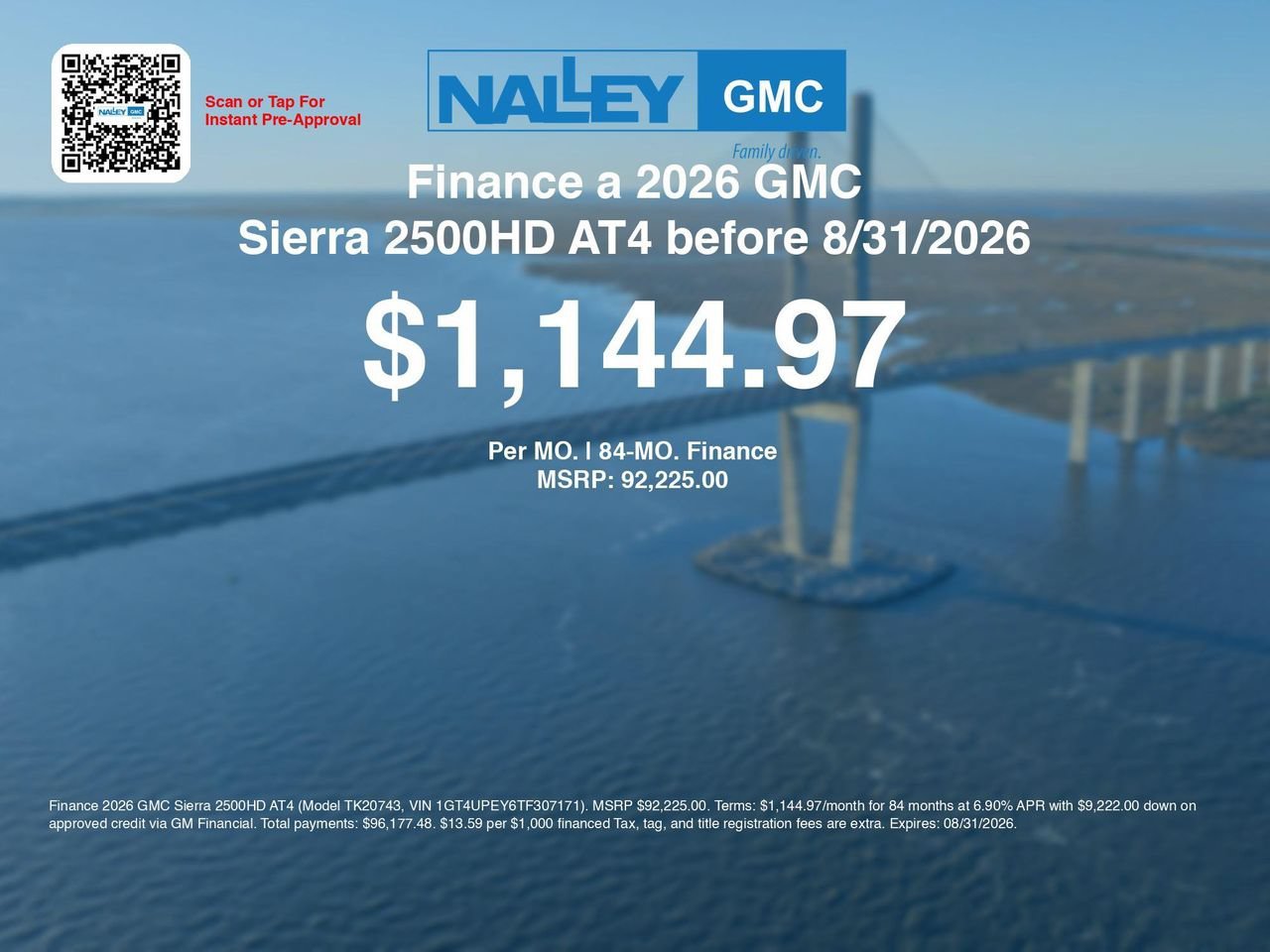 New 2026 Onyx Black GMC AT4 image 7