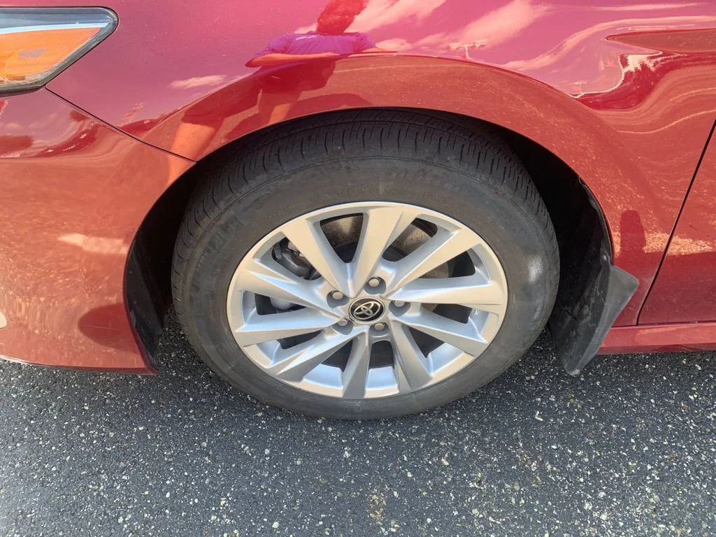 Used 2022 Red Toyota LE image 8