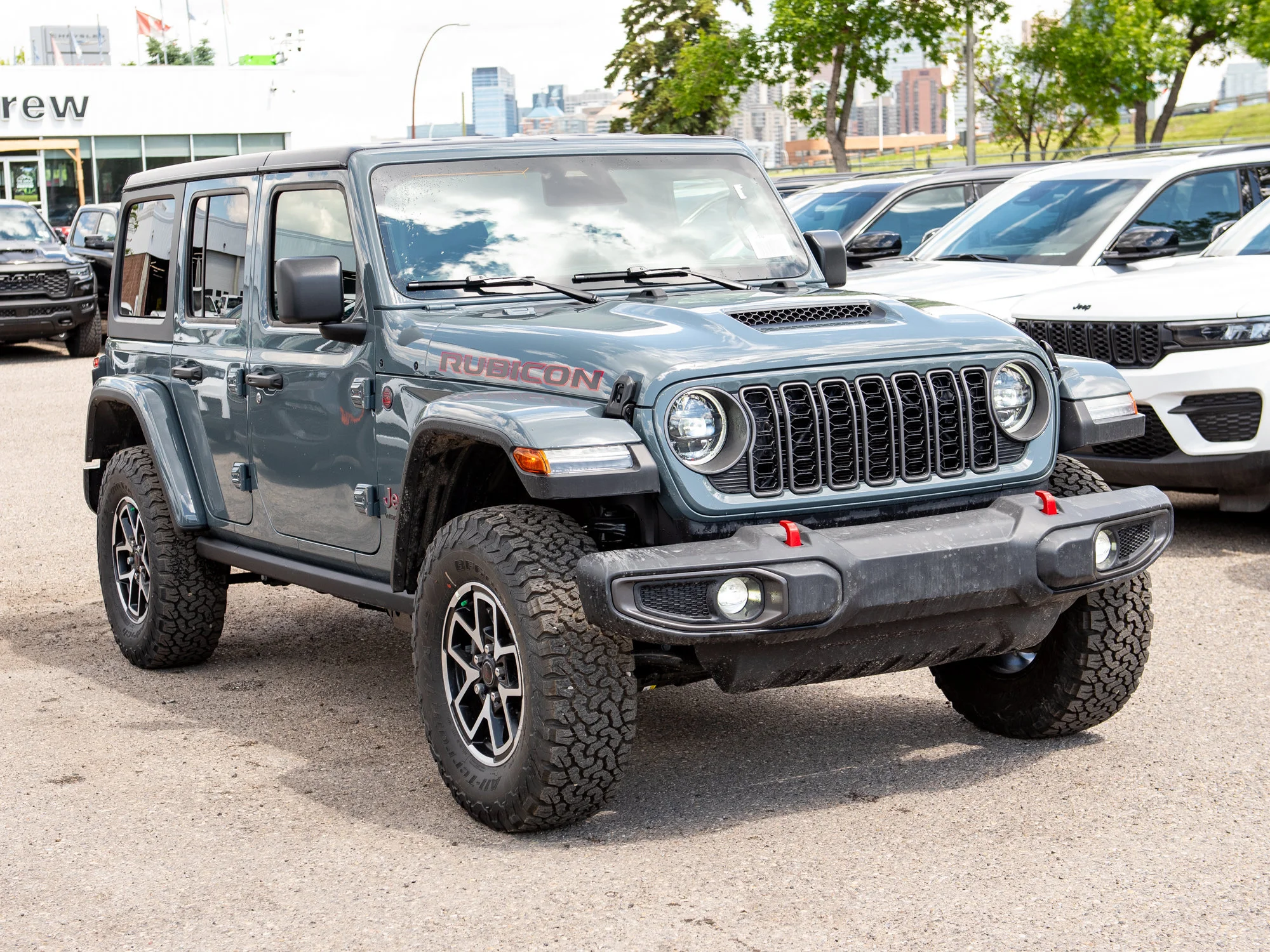 New 2026 Dark blue Jeep Rubicon* 4 Door 4x4, Nappa Leather, Safety Group, Front/Rear Lockers image 6