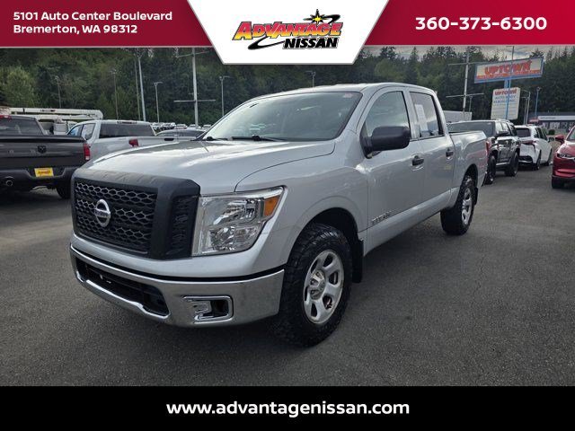 Used 2017 Brilliant Silver Nissan S image 1