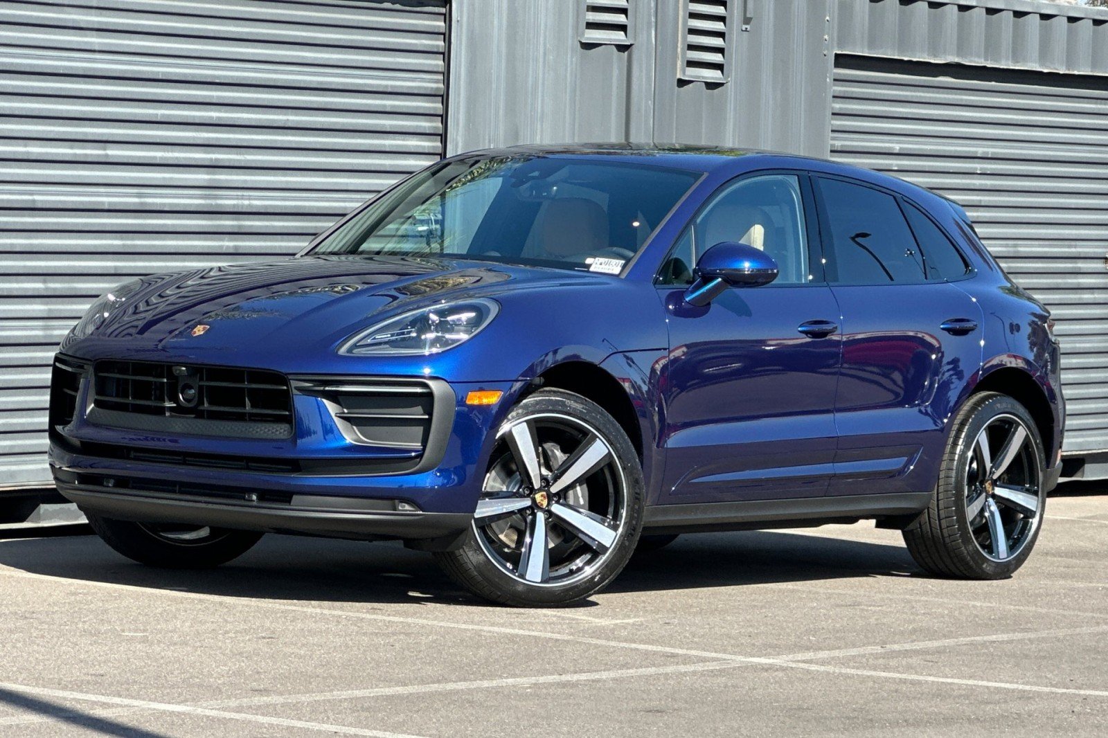 New 2026 Gentian Blue Metallic Porsche AWD image 1