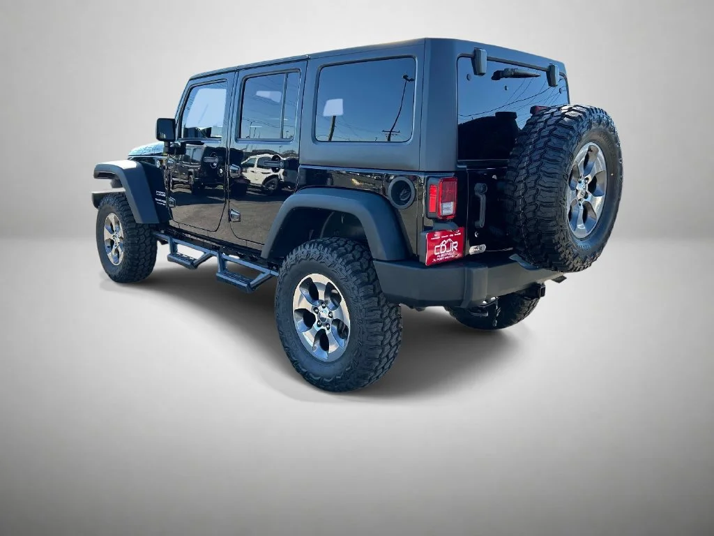 Used 2018 Black Jeep Unlimited Sport image 5