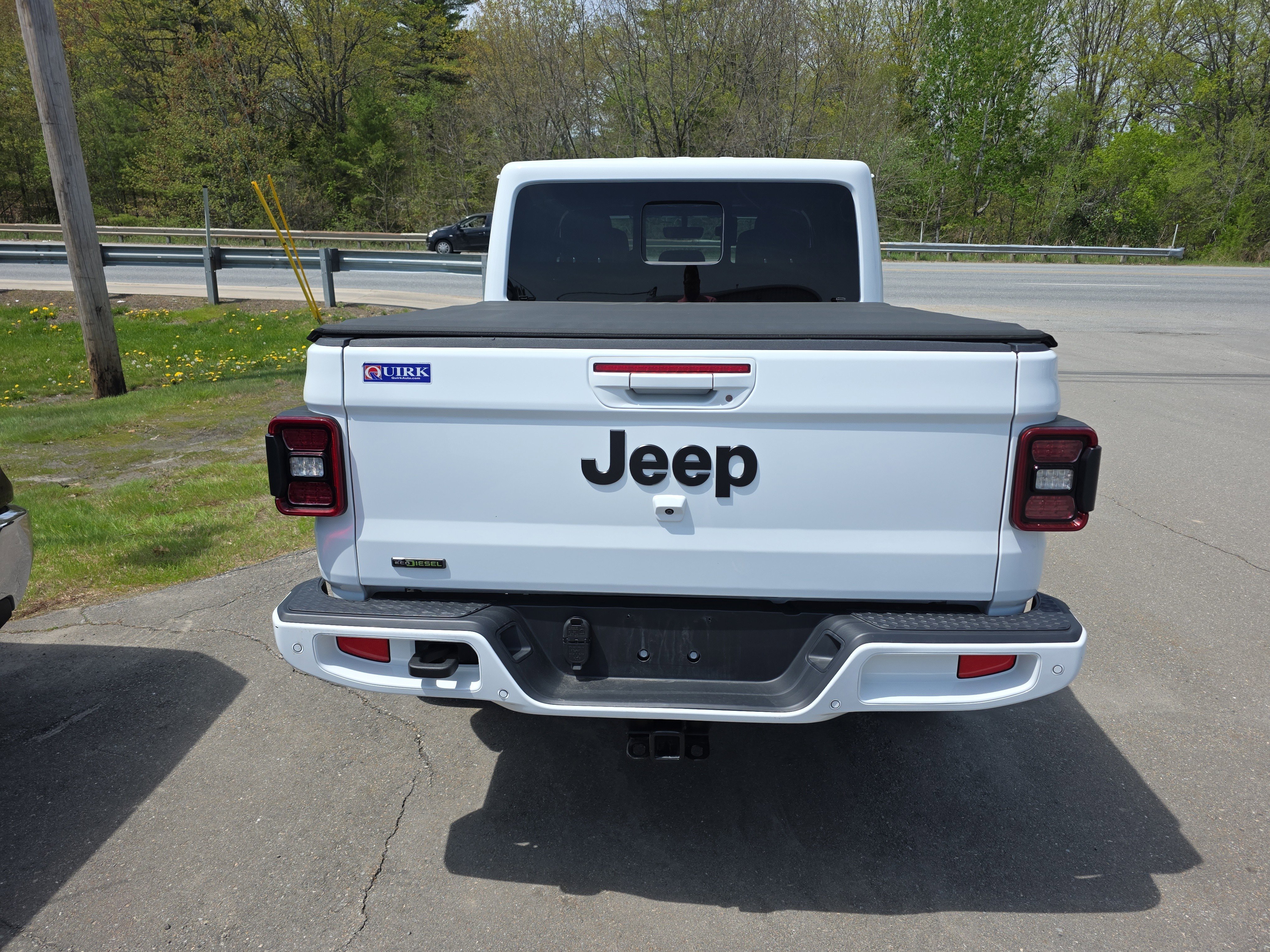 Used 2023 Bright White Clearcoat Jeep High Altitude image 4