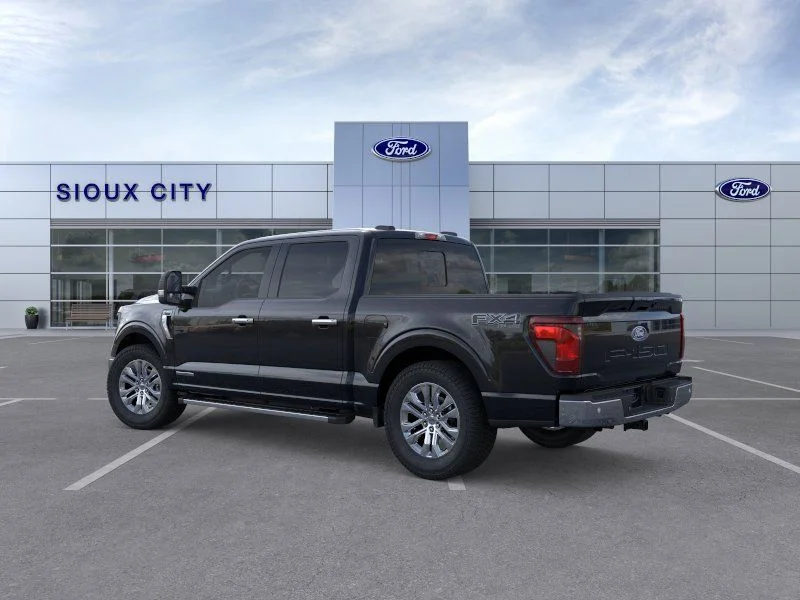 New 2025 Agate Black Metallic Ford XLT image 4