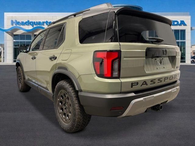 New 2026 Ash Green Metallic Honda TrailSport Elite Blackout image 5