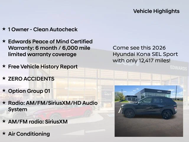 Used 2026 Black Hyundai SEL Sport image 11