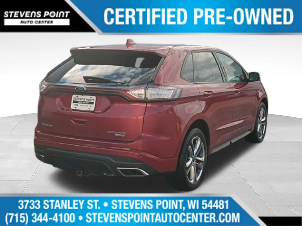 Used 2018 Ruby Red Metallic Tinted Clearcoat Ford Sport image 7