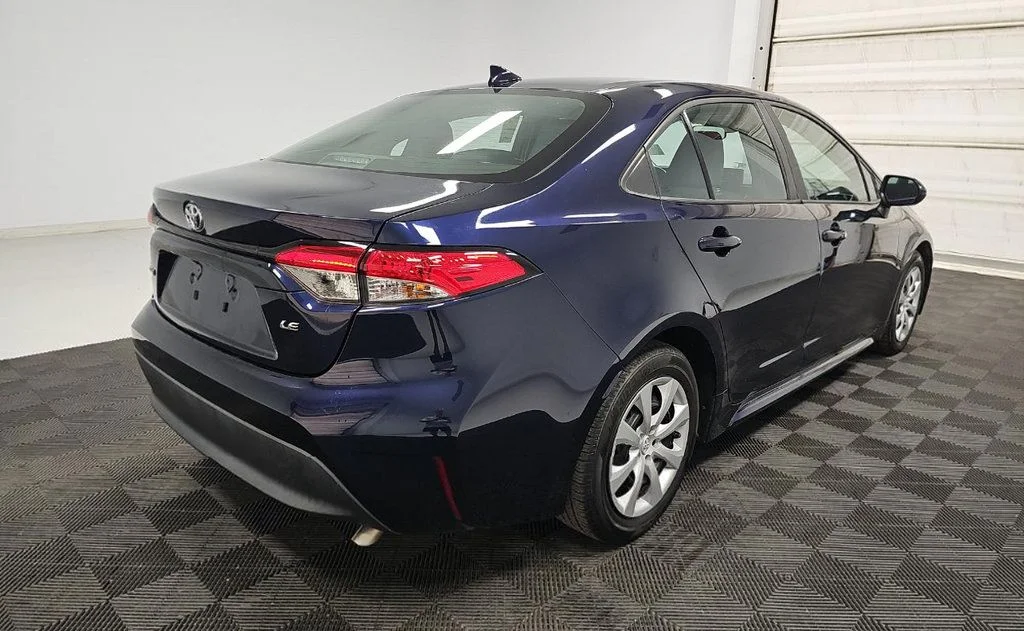 Used 2023 Blue Toyota LE image 4