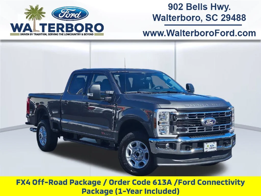 New 2027 Carbonized Gray Metallic Ford F-350® XLT image 1