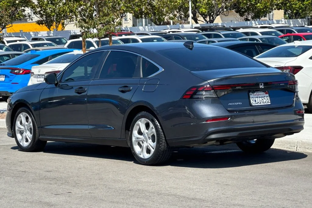 Certified Used 2025 Meteorite Gray Metallic Honda LX image 6