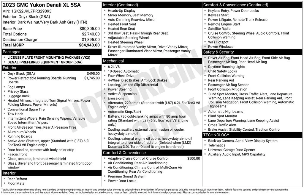 Used 2023 Black GMC Denali image 46